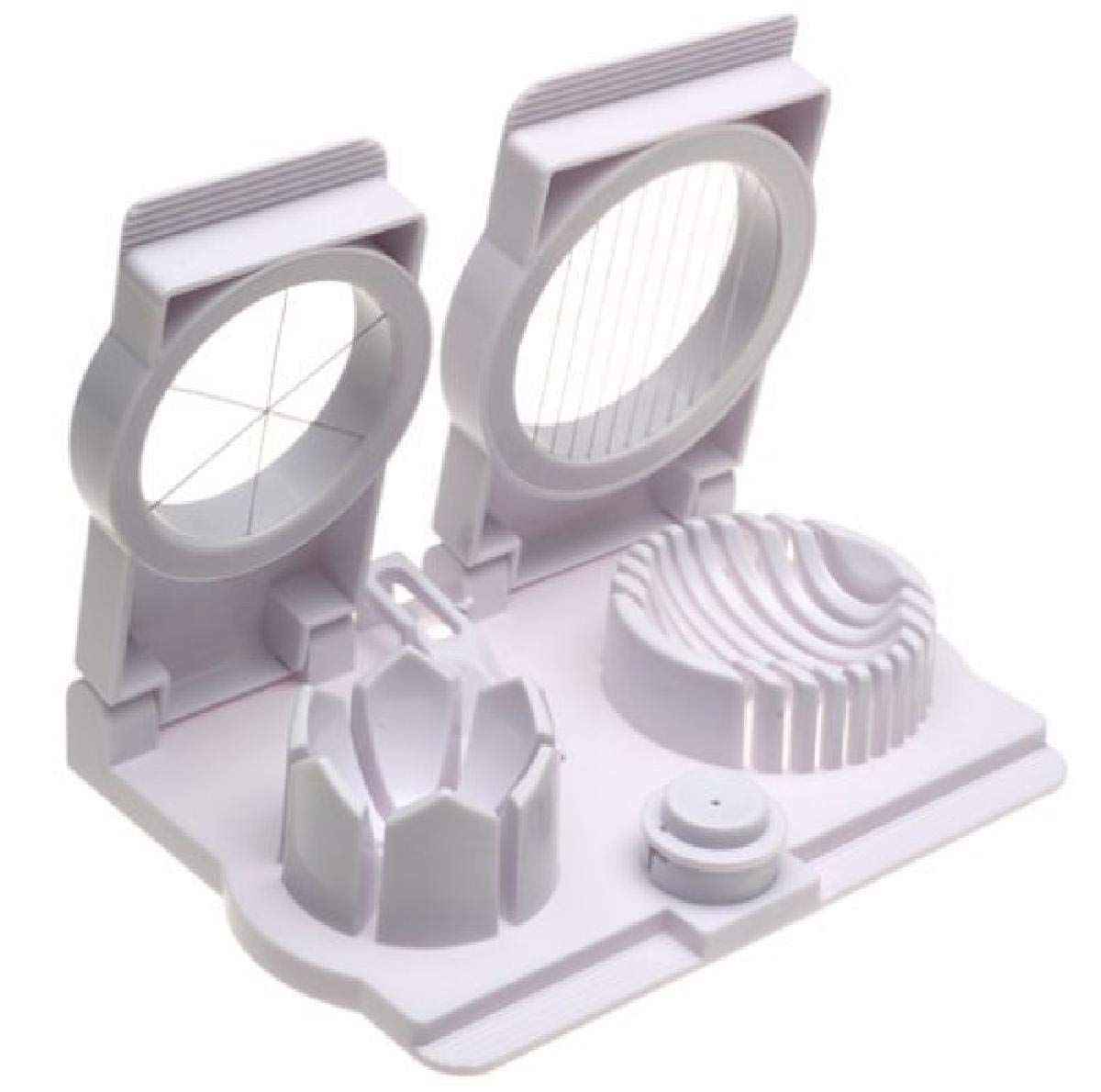 Norpro 18/10 ステンレス スチール 垂直 家禽 ロースター ととも??に 注入器 マリネード Amazon.com: Norpro Egg Slicer, Wedger, Pierce with Garnish Tool